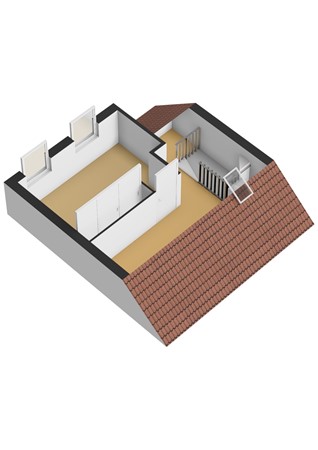 Plattegrond - Schoonenburgsingel 158, 2135 GE Hoofddorp - Schoonenburgsingel 158_2e verdieping_3D.jpg